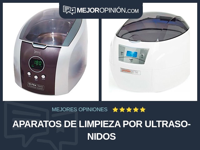 Aparatos de limpieza por ultrasonidos