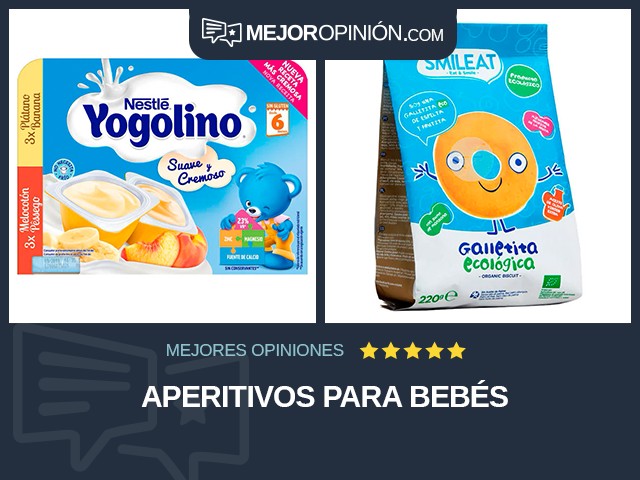 Aperitivos para bebés