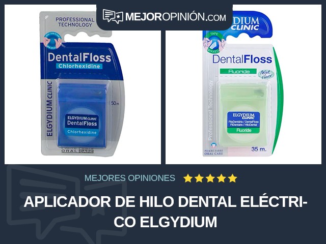 Aplicador de hilo dental eléctrico Elgydium