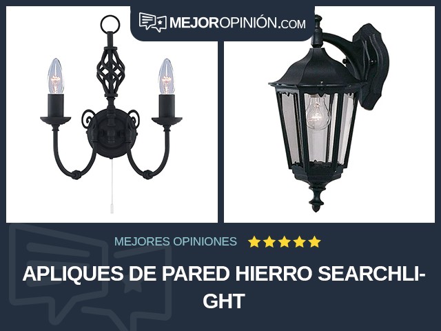 Apliques de pared Hierro Searchlight