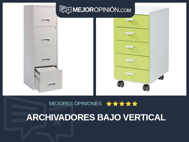 Archivadores Bajo Vertical