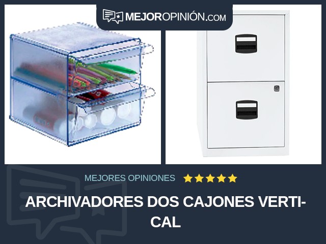 Archivadores Dos cajones Vertical