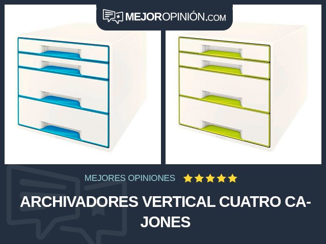 Archivadores Vertical Cuatro cajones