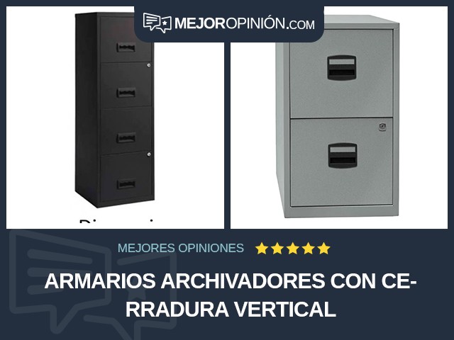 Armarios archivadores Con cerradura Vertical