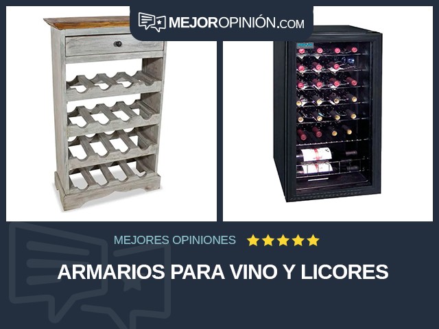 Armarios para vino y licores