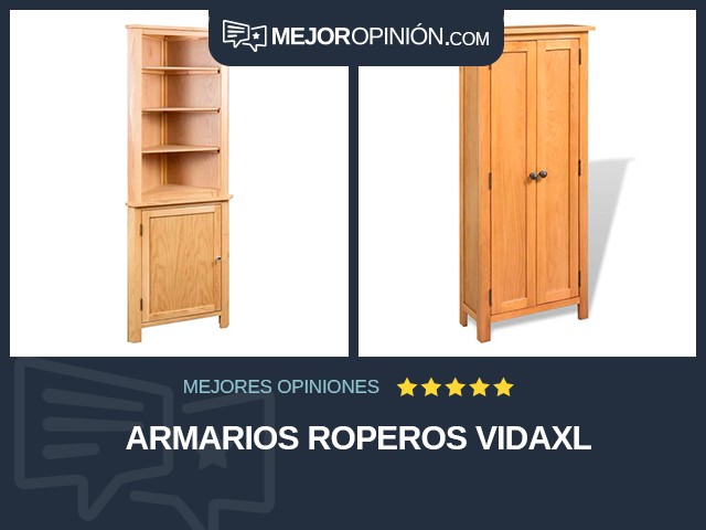 Armarios roperos vidaXL