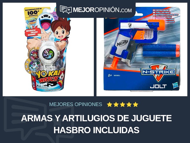 Armas y artilugios de juguete Hasbro Incluidas