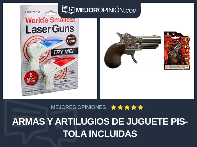 Armas y artilugios de juguete Pistola Incluidas