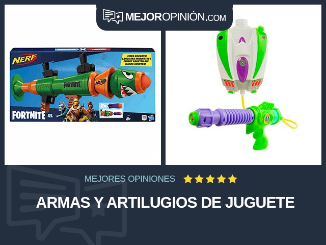 Armas y artilugios de juguete