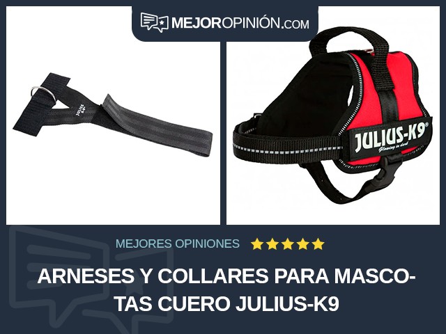 Arneses y collares para mascotas Cuero Julius-K9