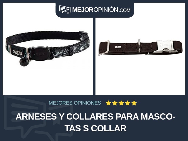 Arneses y collares para mascotas S Collar