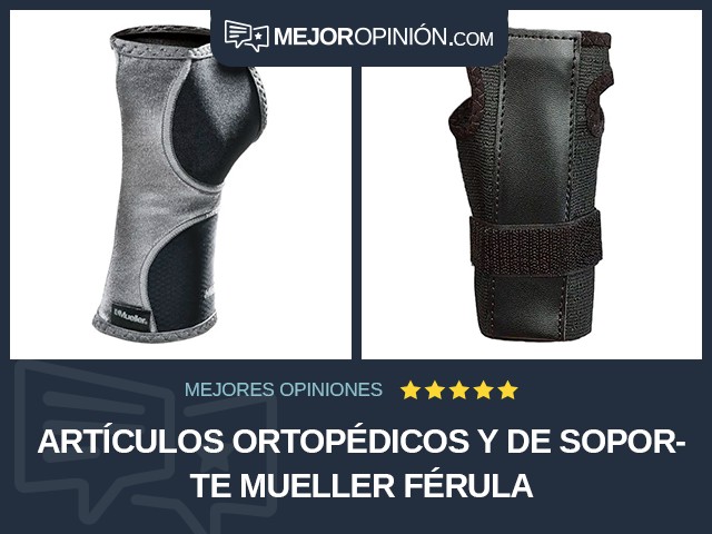 Artículos ortopédicos y de soporte Mueller Férula