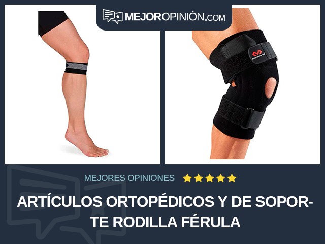 Artículos ortopédicos y de soporte Rodilla Férula