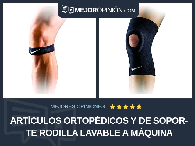 Artículos ortopédicos y de soporte Rodilla Lavable a máquina