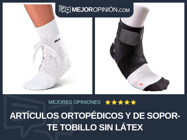 Artículos ortopédicos y de soporte Tobillo Sin látex