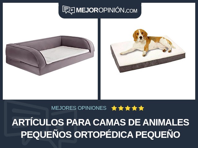 Artículos para camas de animales pequeños Ortopédica Pequeño