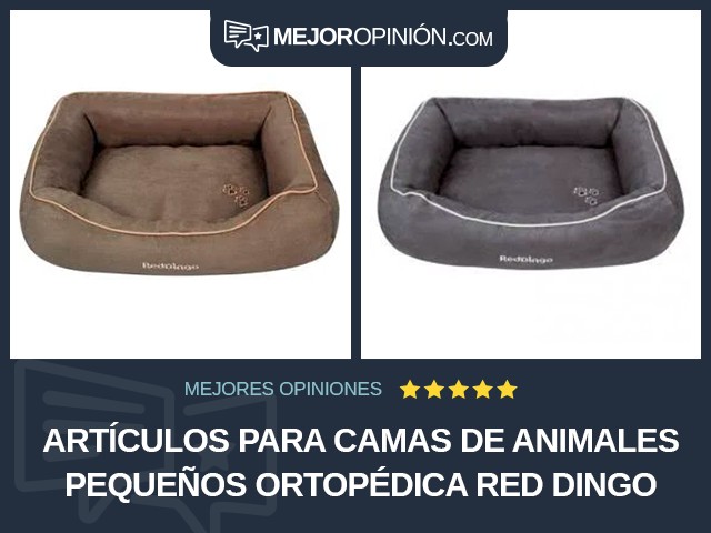 Artículos para camas de animales pequeños Ortopédica Red Dingo