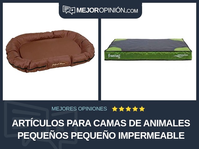 Artículos para camas de animales pequeños Pequeño Impermeable