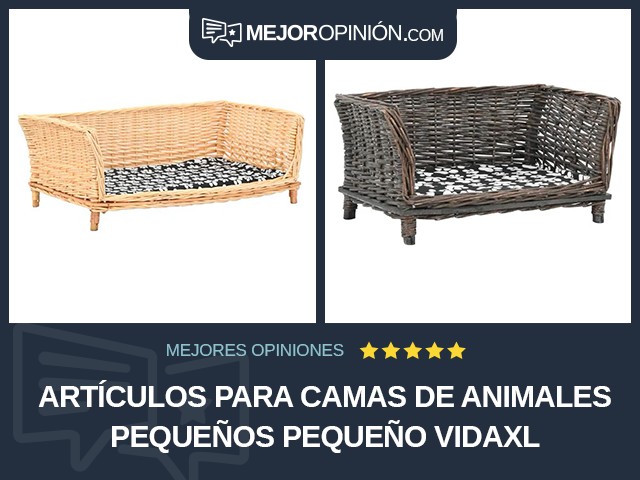 Artículos para camas de animales pequeños Pequeño vidaXL