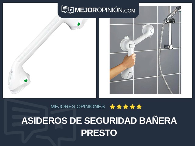 Asideros de seguridad Bañera Presto