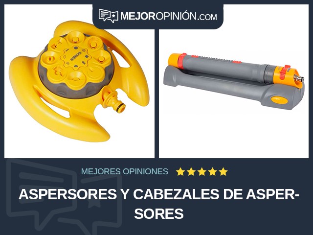 Aspersores y cabezales de aspersores