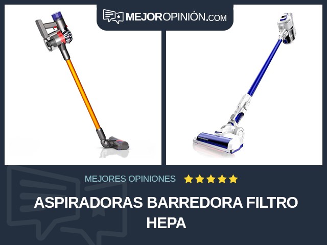 Aspiradoras Barredora Filtro HEPA