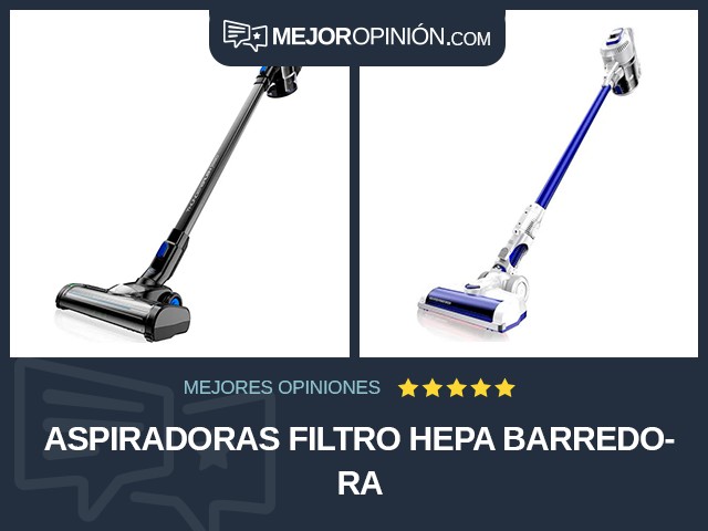 Aspiradoras Filtro HEPA Barredora