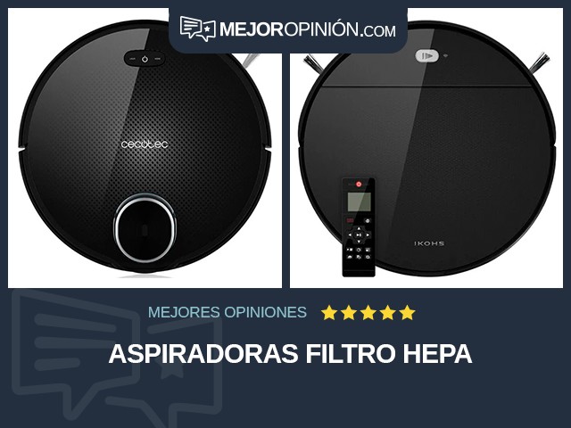 Aspiradoras Filtro HEPA