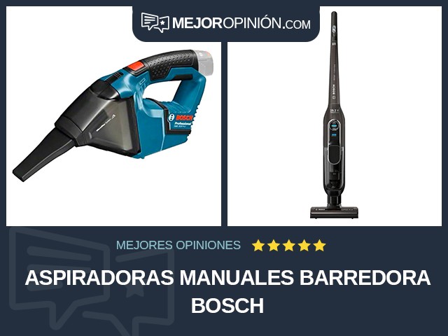Aspiradoras manuales Barredora Bosch