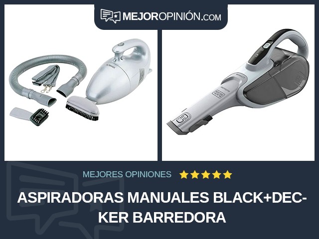 Aspiradoras manuales BLACK+DECKER Barredora