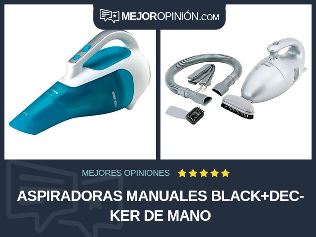 Aspiradoras manuales BLACK+DECKER De mano