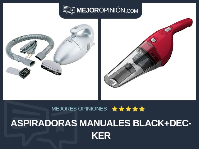 Aspiradoras manuales BLACK+DECKER