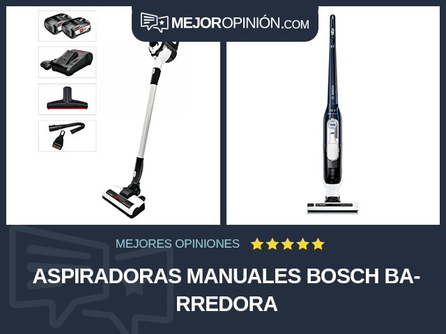 Aspiradoras manuales Bosch Barredora