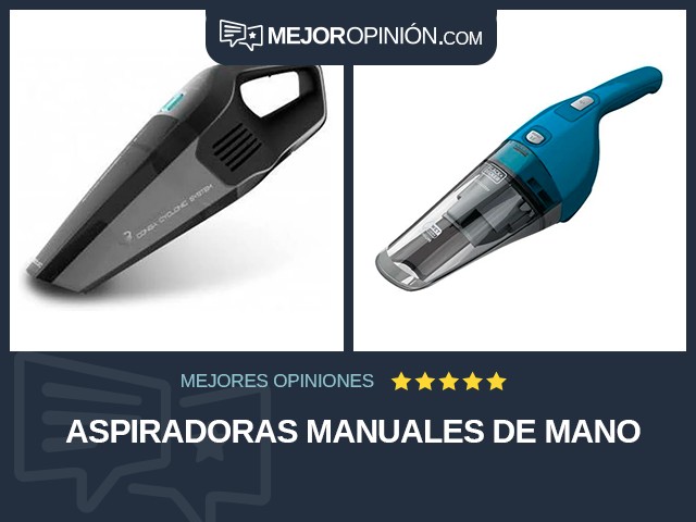 Aspiradoras manuales De mano