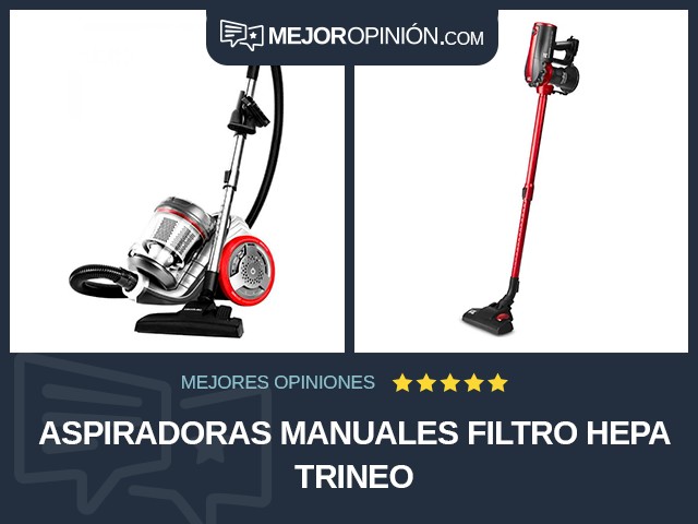 Aspiradoras manuales Filtro HEPA Trineo