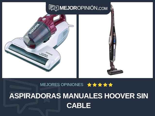 Aspiradoras manuales Hoover Sin cable