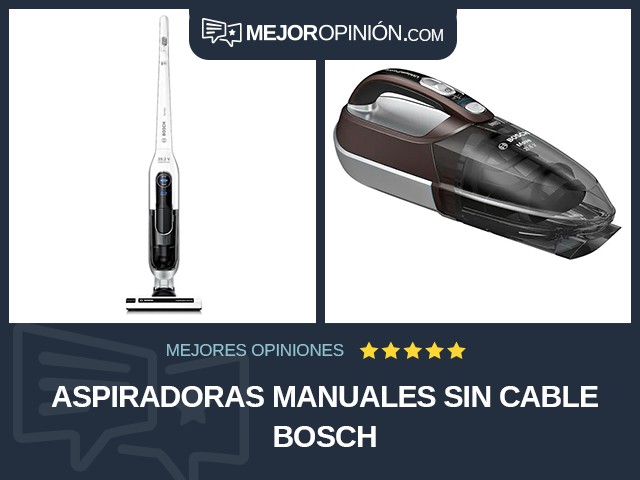 Aspiradoras manuales Sin cable Bosch