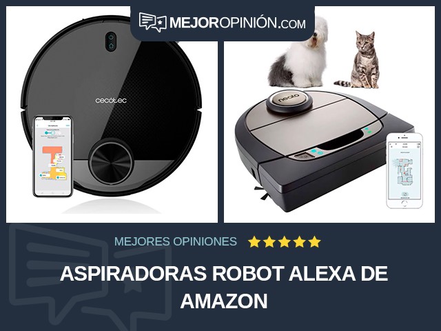 Aspiradoras Robot Alexa de Amazon