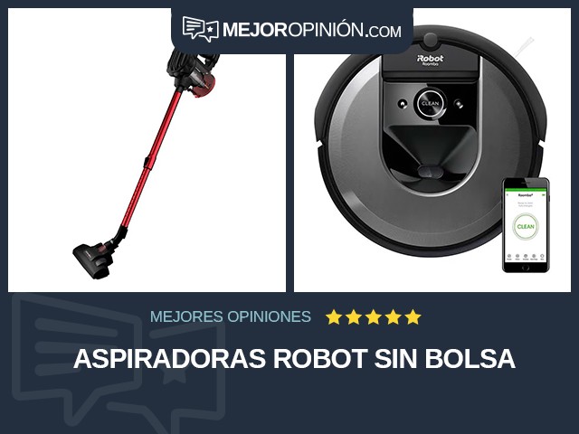 Aspiradoras Robot Sin bolsa