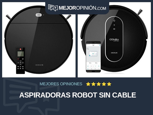 Aspiradoras Robot Sin cable