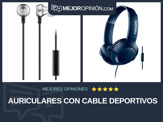 Auriculares Con cable Deportivos