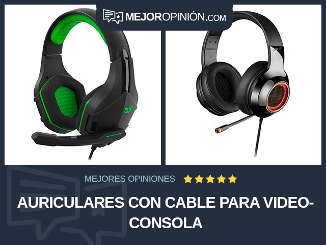 Auriculares Con cable Para videoconsola