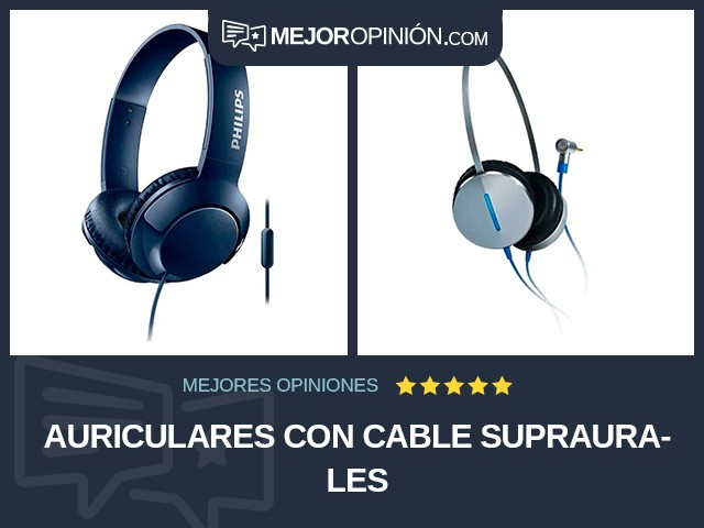 Auriculares Con cable Supraurales