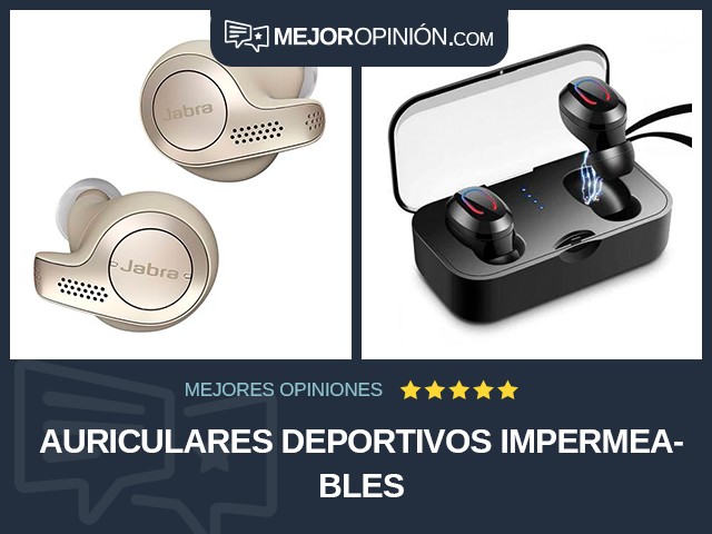 Auriculares Deportivos Impermeables