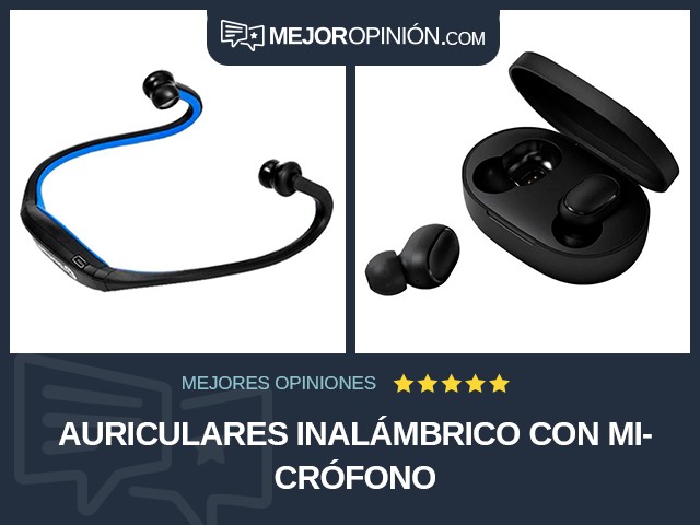 Auriculares Inalámbrico Con micrófono