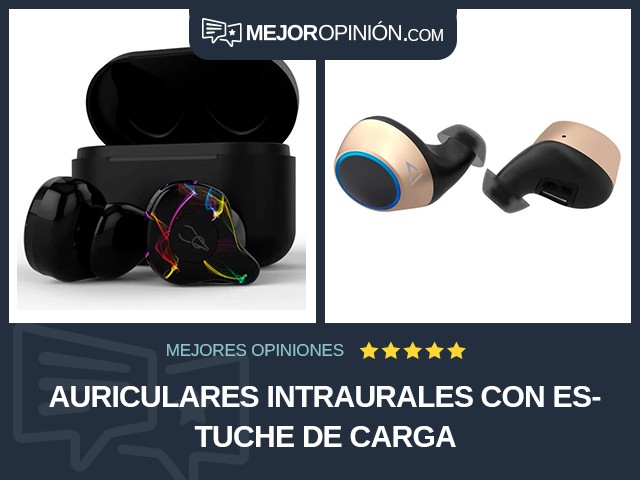 Auriculares Intraurales Con estuche de carga