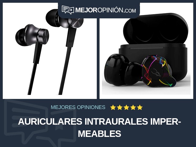 Auriculares Intraurales Impermeables