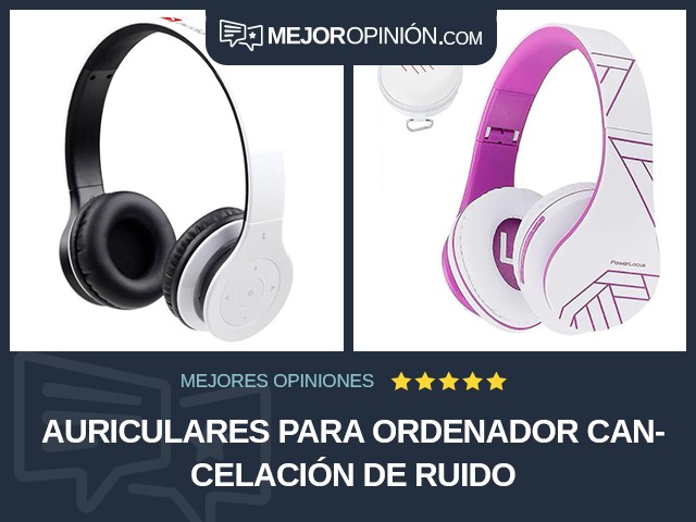 Auriculares Para ordenador Cancelación de ruido