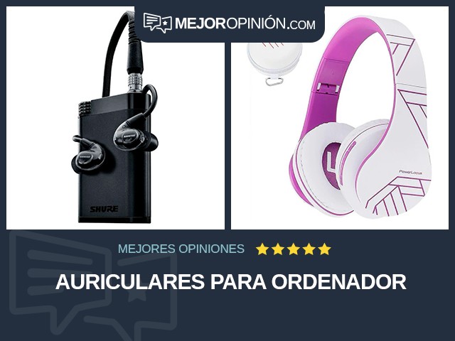 Auriculares Para ordenador