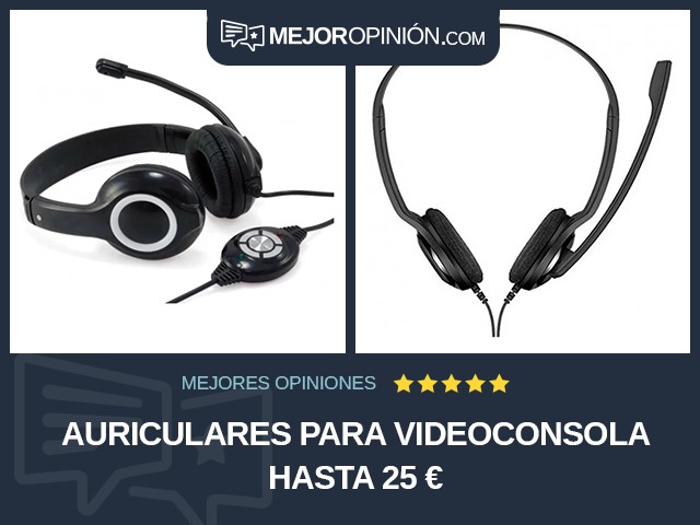 Auriculares Para videoconsola Hasta 25 €